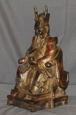 Antiker Dragon King in Bronze Ming Dynastie